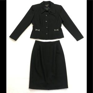Vintage K.G. Studio New York Block Skirt Suit